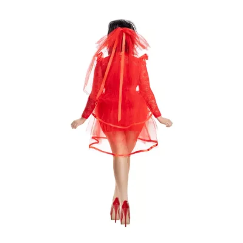 Womens Plus Beetle Bride Costume