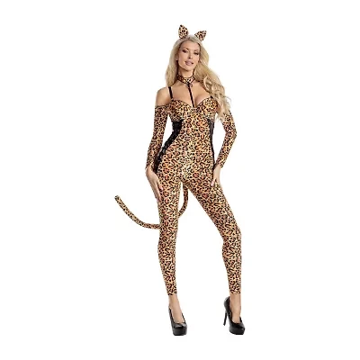Womens Leopard Lady Costume