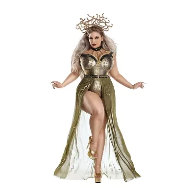 Womens Plus Medusa Costume