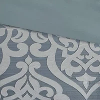 Madison Park Dillon 8-pc. Damask + Scroll Comforter Set