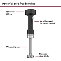 KitchenAid Cordless Hand Blender with Battery