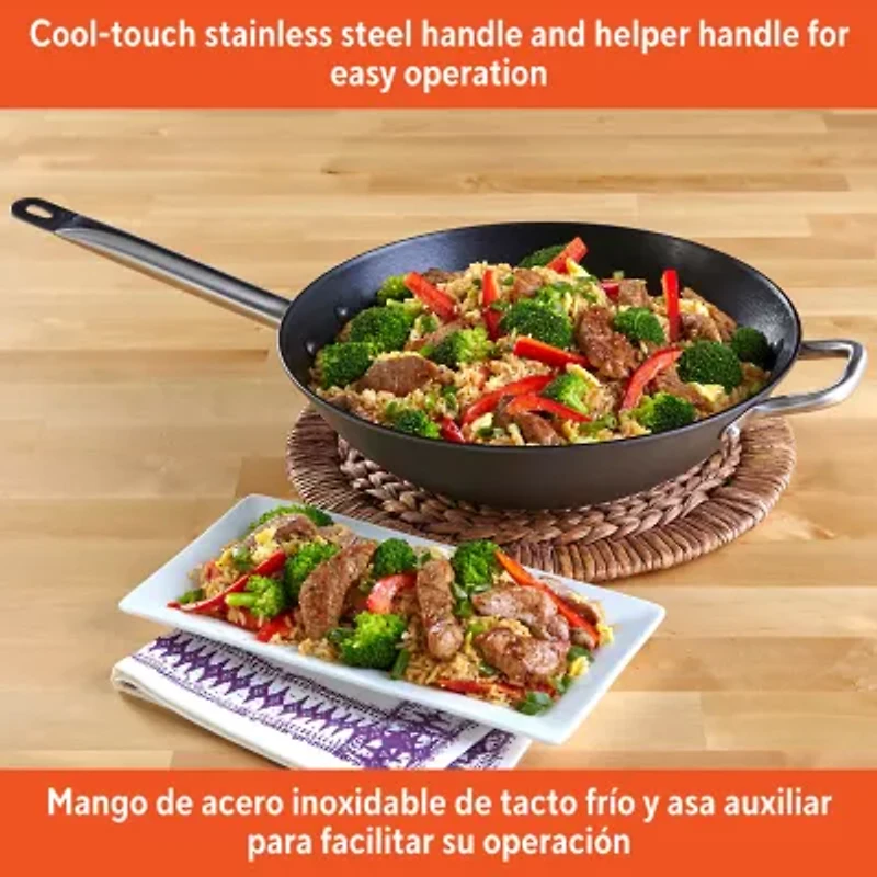 IMUSA 14" Coated Steel Wok