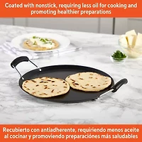 IMUSA 11" Round Comal Griddle with Bakelit Handle