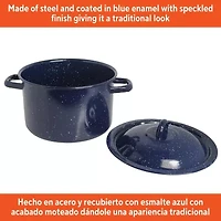 IMUSA Enamel Steel 4-Qt. Stockpot with Lid