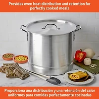 IMUSA 2-pc. Aluminum Steamer Set with Lids