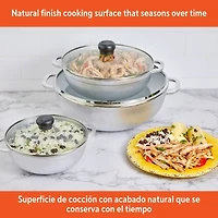 IMUSA Basic 6-pc. Caldero Set with Glass Lids