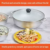 IMUSA Basic 6-pc. Caldero Set with Glass Lids