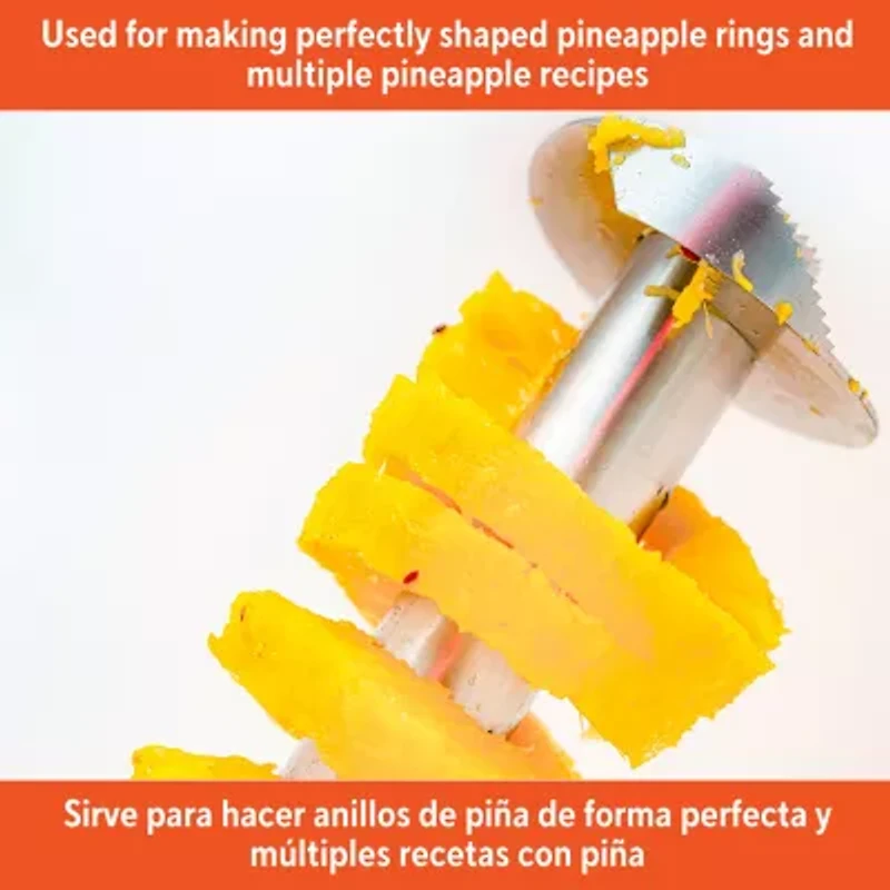 IMUSA Stainless Steel Pineapple Corer and Slicer