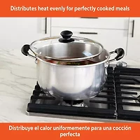 IMUSA 8-qt. Aluminum Stockpot with Lid