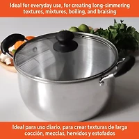 IMUSA 8-qt. Aluminum Stockpot with Lid