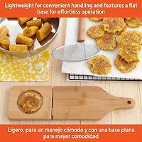 IMUSA Bamboo Large Plaintain Press