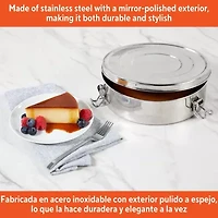 IMUSA Stainless Steel 7" Round Flan Mold