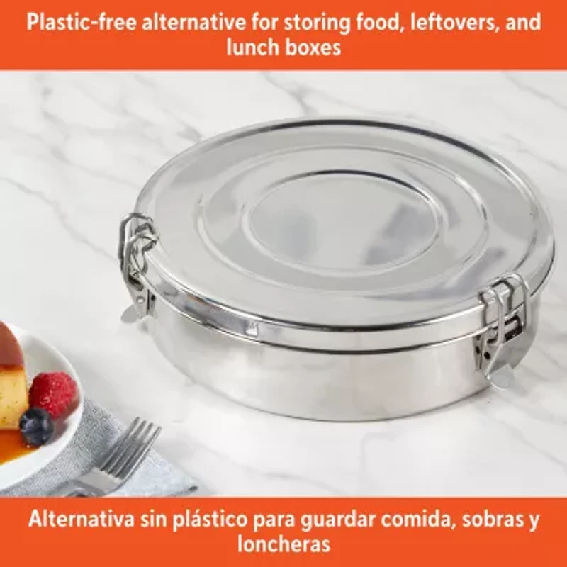 IMUSA Stainless Steel 7" Round Flan Mold