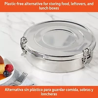 IMUSA Stainless Steel 7" Round Flan Mold