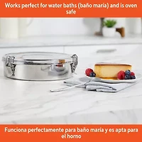 IMUSA Stainless Steel 7" Round Flan Mold