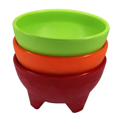 IMUSA Multicolor 3-pc. Salsa Dish Set