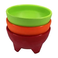 IMUSA Multicolor 3-pc. Salsa Dish Set