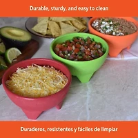 IMUSA Multicolor 3-pc. Salsa Dish Set