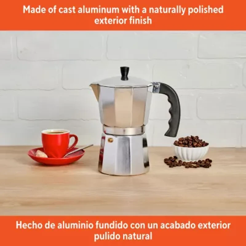 IMUSA 6-Cup Stove Top Coffee Maker