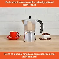 IMUSA 6-Cup Stove Top Coffee Maker