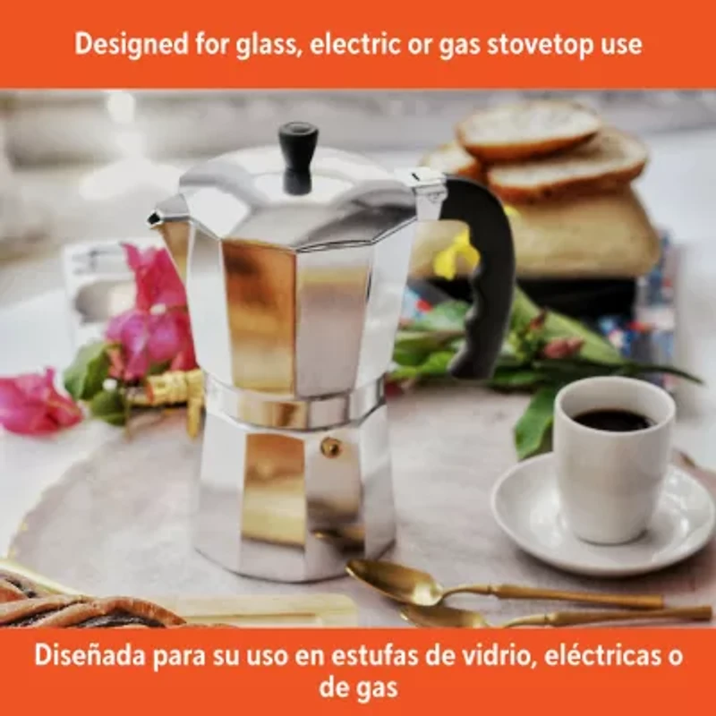 IMUSA 6-Cup Stove Top Coffee Maker