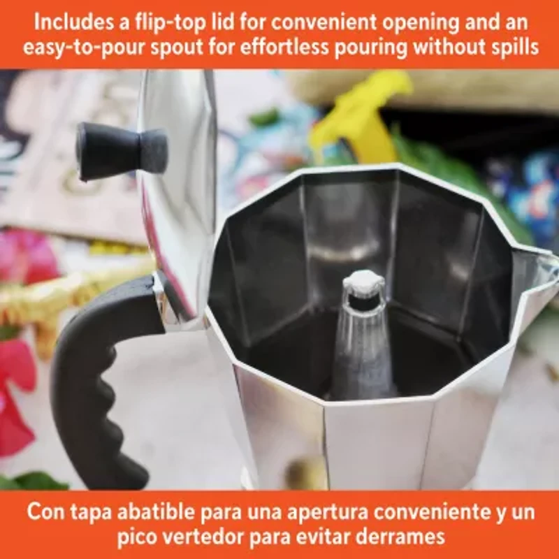 IMUSA 6-Cup Stove Top Coffee Maker