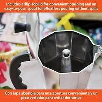 IMUSA 6-Cup Stove Top Coffee Maker