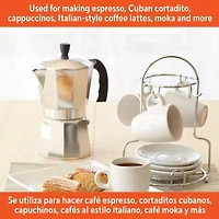 IMUSA 6-Cup Stove Top Coffee Maker