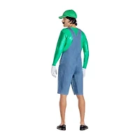 Mens Green Gamer Costume