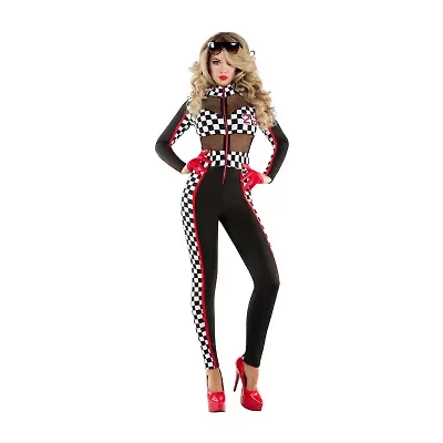Womens Racy Racer Costume