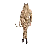Womens Plus Leopard Lady Costume