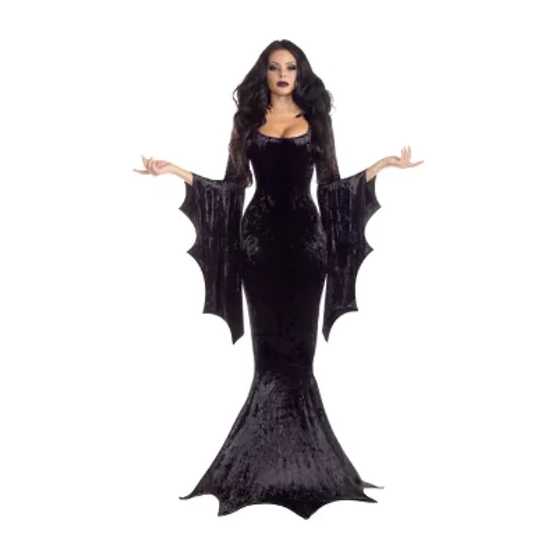 Womens Vamp Dress Costume