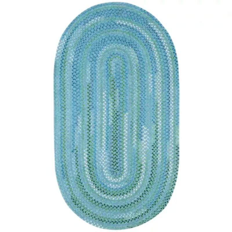 Capel Waterway Reversible Braided Oval Rug