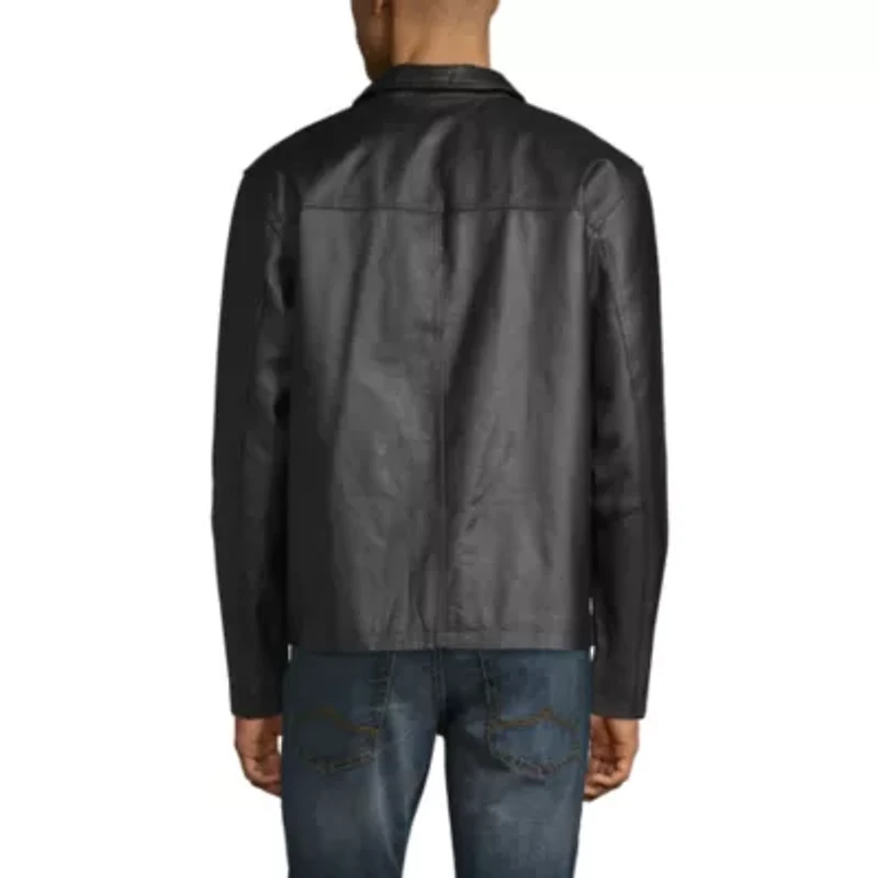 Vintage Leather Mens Midweight Jacket