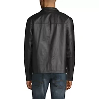 Vintage Leather Mens Midweight Jacket