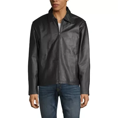 Vintage Leather Mens Midweight Jacket