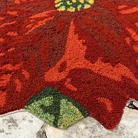 Liora Manne Frontporch Poinsettia Indoor/Outdoor Rug