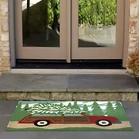 Liora Manne Frontporch Woody Wonderland Animal Hand Tufted Indoor Outdoor Rectangular Accent Rug