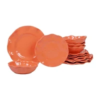 Certified International Perlette 12-pc. Melamine Dinnerware Set