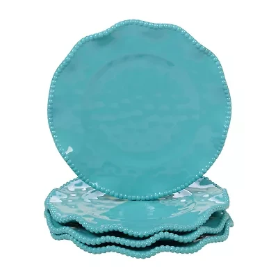 Certified International Perlette 4-pc. Melamine Salad Plate