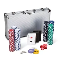 Blksmith 300 Pcs Deluxe Tournament Edition Poker Set With Carrying Case