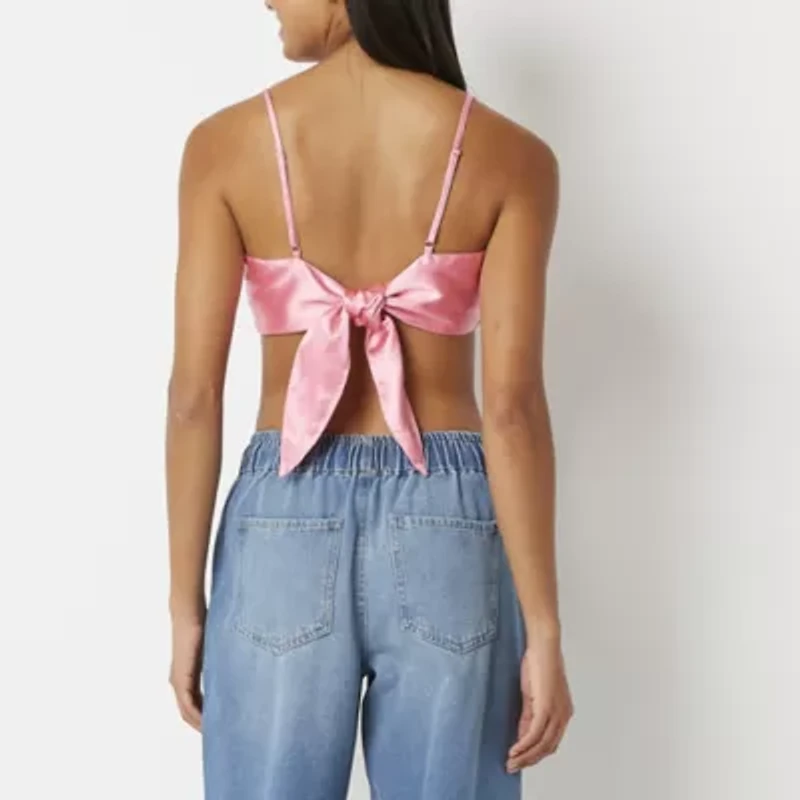Forever 21 Womens Square Neck Sleeveless Juniors Camisole