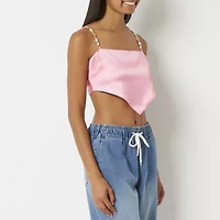 Forever 21 Womens Square Neck Sleeveless Juniors Camisole