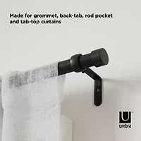 Umbra Mix & Match Cappa 1 Adjustable Curtain Rod