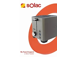 SOLAC My Toast II Legend 2-Slice Toaster
