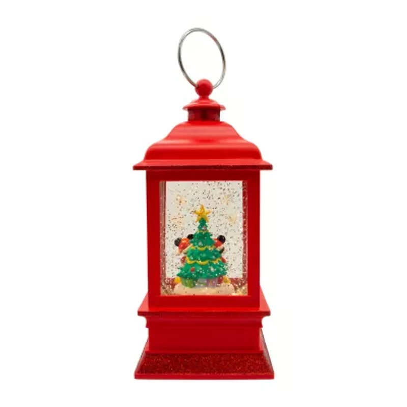 Kurt Adler Battery-Operated Disney© Lighted Plays Music Rotating Mickey and Friends Christmas Tabletop Decor