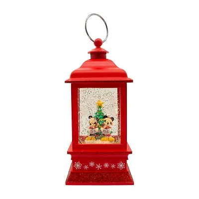 Kurt Adler Battery-Operated Disney© Lighted Plays Music Rotating Mickey and Friends Christmas Tabletop Decor