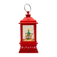 Kurt Adler Battery-Operated Disney© Lighted Plays Music Rotating Mickey and Friends Christmas Tabletop Decor