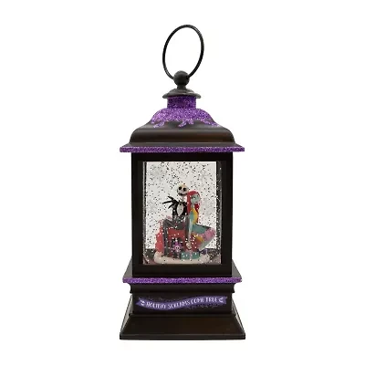 Kurt Adler 9-Inch Battery-Operated Disney© Lighted Rotating Nightmare Before Christmas Christmas Tabletop Decor