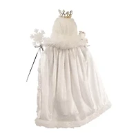 Kurt Adler 21-Inch Silver White And Lavender Blue Standing Christmas Santa Figurine